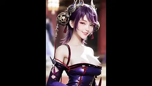 3 boyutlu zevk projesi: yüklü ve canlı- 3 boyutlu animasyon hentai