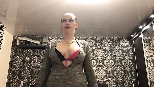 Strong workout & muscles worship! Motivation & domination in sexy body suit!