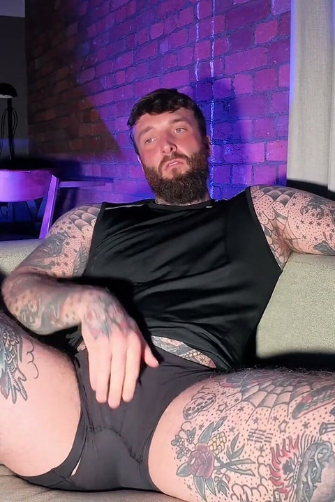 Tattooed Dom Foot Worship Solo Countdown