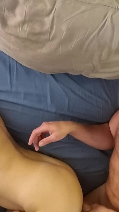 Thrilling moment from "Real homemade threesome with real female orgasm. MFM. Part 1. 21602"