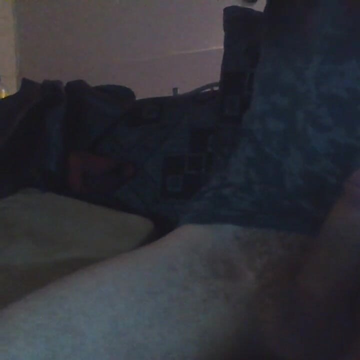 Straight Teen Stroking That Massive Cock