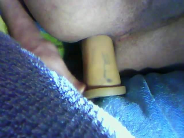 trying long toy deep in my ass