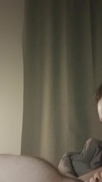 Epic moment from "Neighbor shows her blowjob skills"