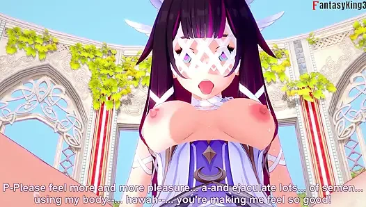 Горячий секс Columbina - Genshin Impact