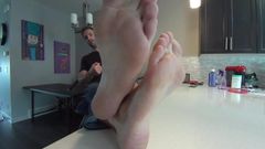BUSTED! - Myles First JOI for Male Foot Lovers! HD PREVIEW