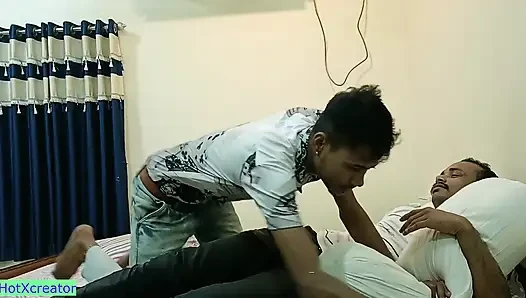 Cheating Girlfriend Shared for Fucking! Indian Threesome Sex