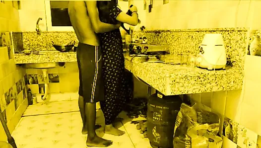 Curvy Goddess Desi Bhabi Gets Drilled Fast and Hard by her young devar in kitchen room.
