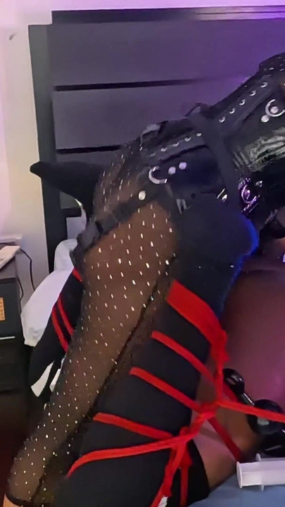 Femdom Fisting and Pegging Session