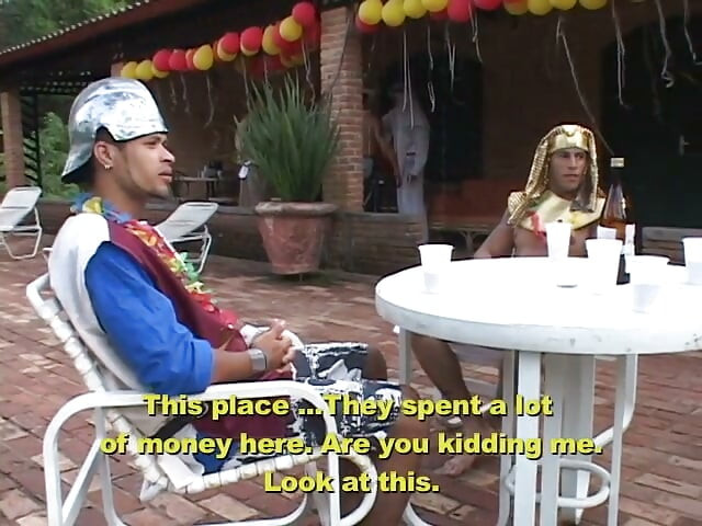 Playful Dude Organize Masquerade Party Which Turned in Great Gay Sex Perty