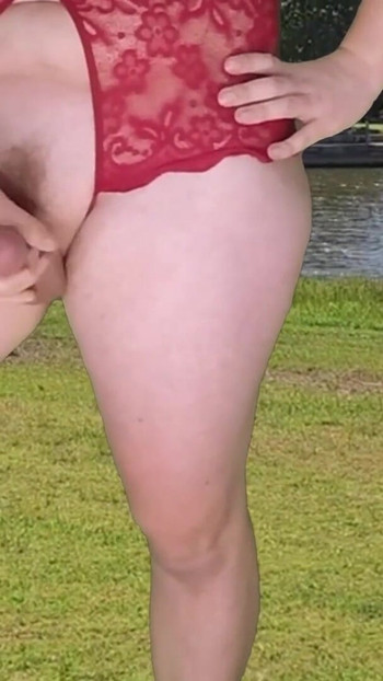 Must-see moment from "Hung shemale public dick flash"