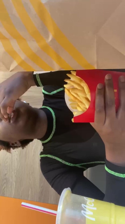 Public McDonald’s Mukbang | Clip 2