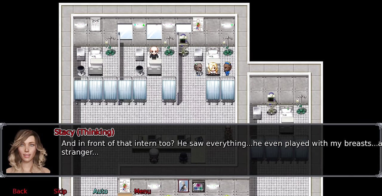 The office wife #27 - Stacy went to the doctor ... Stacy had a 3 sum ... Zack and Stacy had a moment