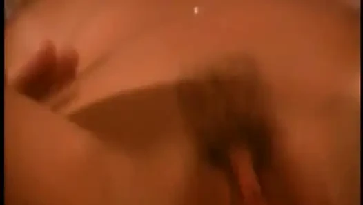 Lusty Brunette Sucks Balls While Sexy Blond Gets Fucked During Threesome