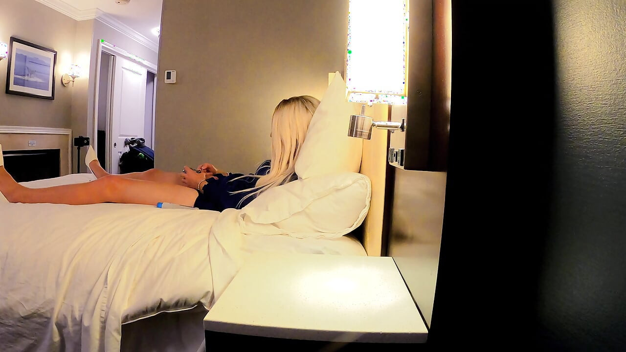 Super Hot Femboy Jerking in Hotel Compilation