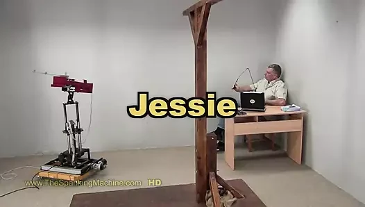 Bare Back Studios Com porn video – Jessie Spanking Machine - Bare Back Whipping