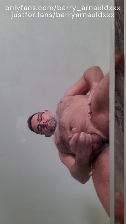Dumping a HUGE load on a glass table!