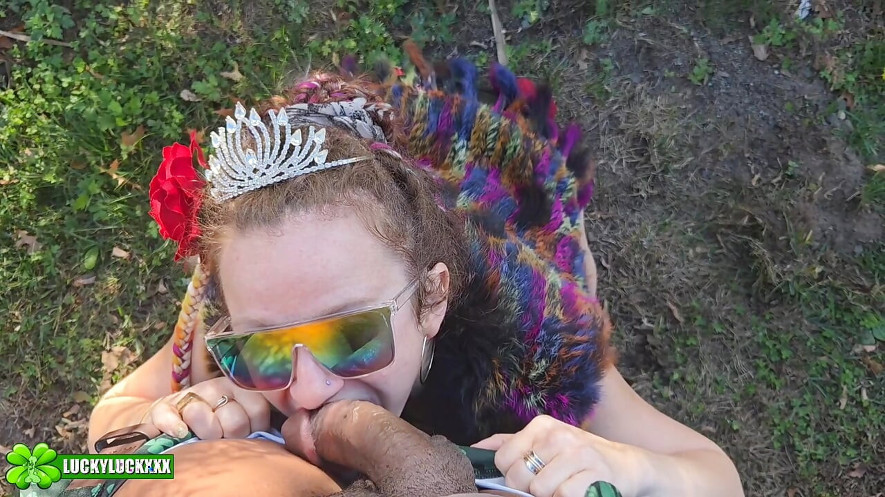 Lucky Gurl Anastasia - Spicy Ukranian Gets Fucked in the Parking Lot