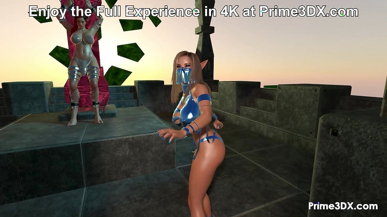 Futanari Bound Fantasy Animation by Prime3DX