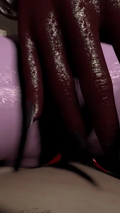 Unforgettable moment from "Tight Demon Girl Pussy Rides Dick in the Living Room"