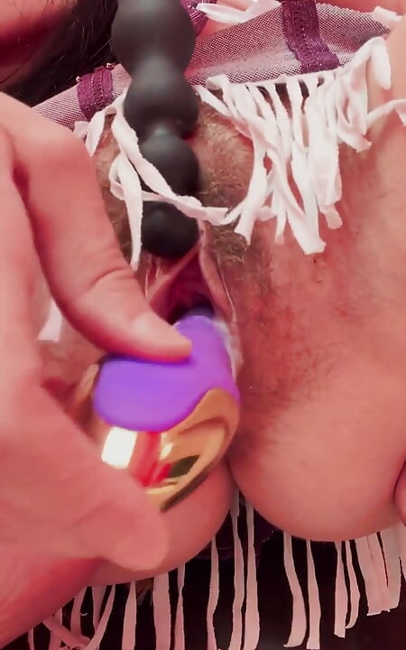 Geile Nico Robin Cosplay komt hard klaar met speelgoed - enorme spuiten en romige kut close-up