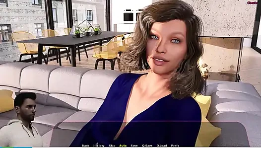 Haley Story # 17 - Haley und johannes kümmerten sich um Adrianas haus ... Johannes fickte Haley auf dem esstisch