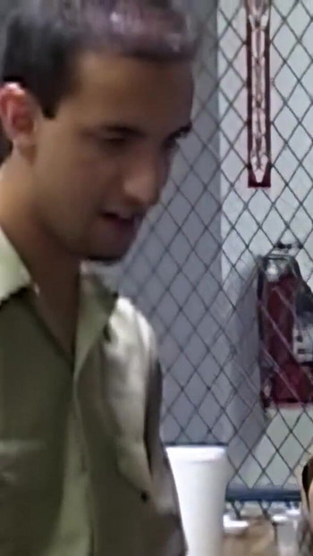 Thrilling moment from "Blonde teen visits stepdad at work and gets her sweet puss stuffed and gets a huge facial load!"