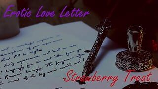 Lettre d’amour érotique Strawberrytreat