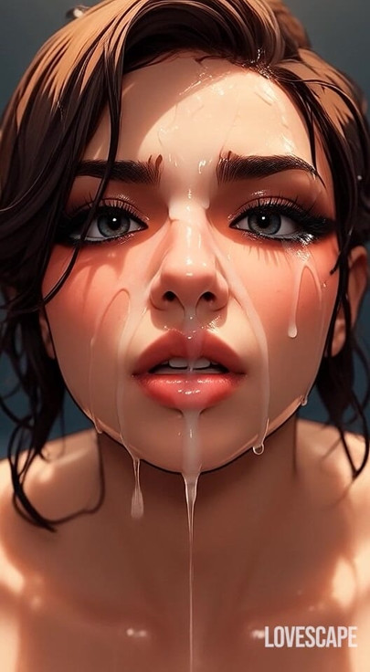 Anime-bBW nimmt tiefes missionars-hämmern (AI-gen)