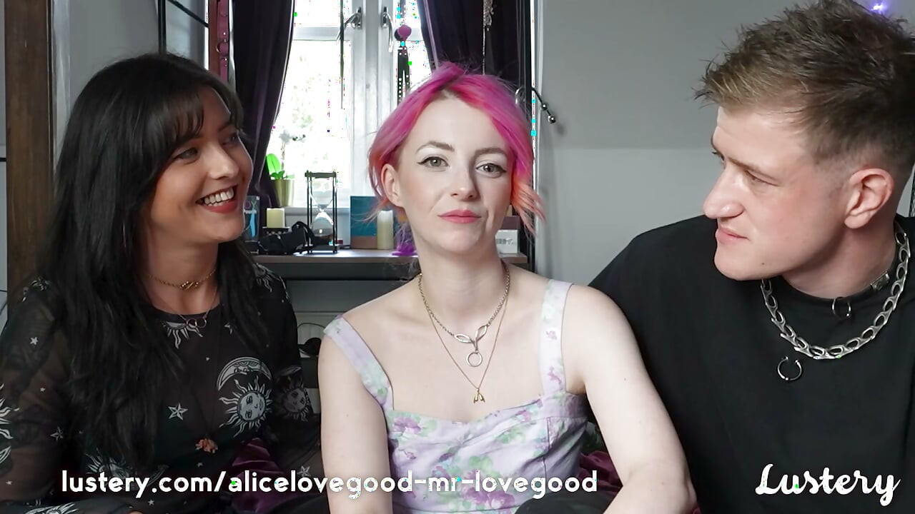 I invited my boyfriend to join me and my girlfriend. I think he loved it...