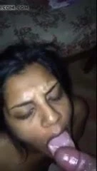 Srilankan flicka lilly smakar min sperma