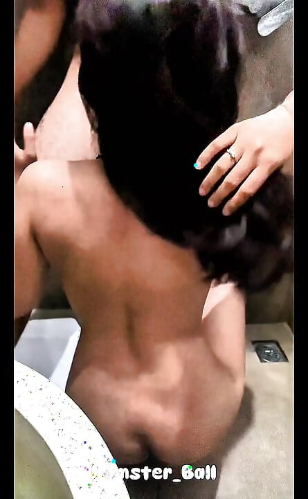 Cheating Bathroom Sex with a Desi Stepsister