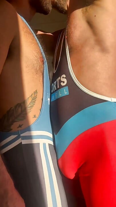 He Took Me Down in the Wrestling Singlets and Made Me Lick My Own Piss