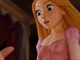 Rapunzel Incredible Cock Sucking Small Cock - Hentai Uncensored Porn Video