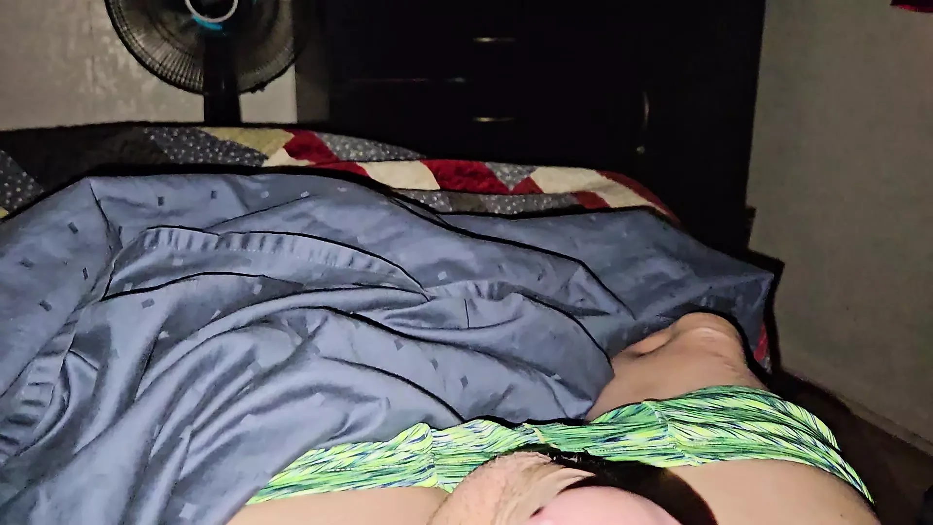 Slow Morning Cum Rub Over the Underwear Morning Wood