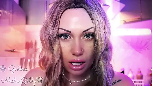 Koklayıp mastürbasyon yapmak için para ödemeyi seviyorsun! Göz teması ve asmr ve özel efektler