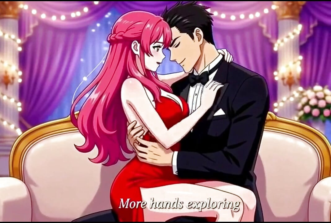 Prom Night Passion Shy Beauty Loses Her Virginity in Sensual Group Embrace