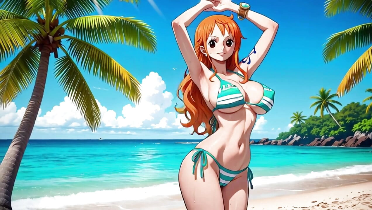 One Piece Babes - Personagens femininas de Uma Peça dançando
