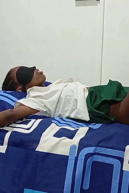 Anal Fingering and Fucking Skinny African Teen Lovet