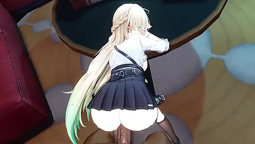 Wuthering Waves - Lynae dreier - 3D-hentai-animation