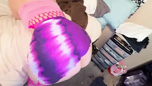 Fucked my latina stepaunt after the party!