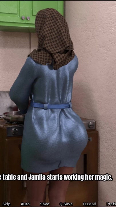 Grandmas house -fucking on a table and broke it