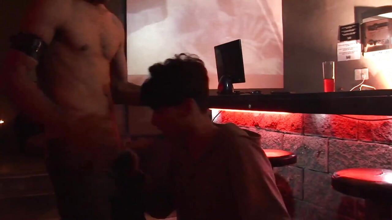 Fucking an Unsteady Boy in a Cafe
