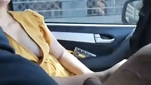 Fucking Stepmother In The Car