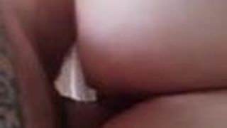 Sexy wife's pussy farting PAWG
