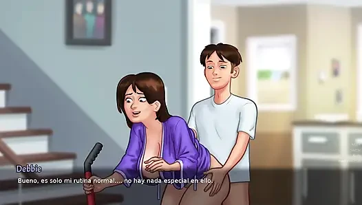 Mümkün olduğunca üvey annemi sikmek için günün her anından faydalanıyorum - yaz mevsimi efsanesi