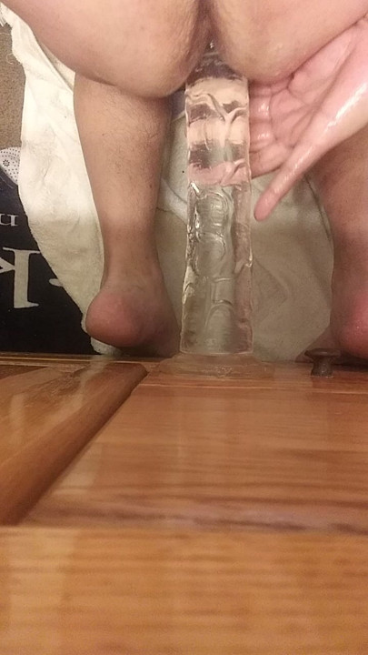 This is my biggest dildos so far. Sorry it's short but couldnt take it very long