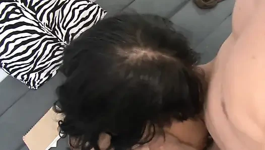 Busty Brunette MILF Enjoys Intense Oral and Hardcore Pounding
