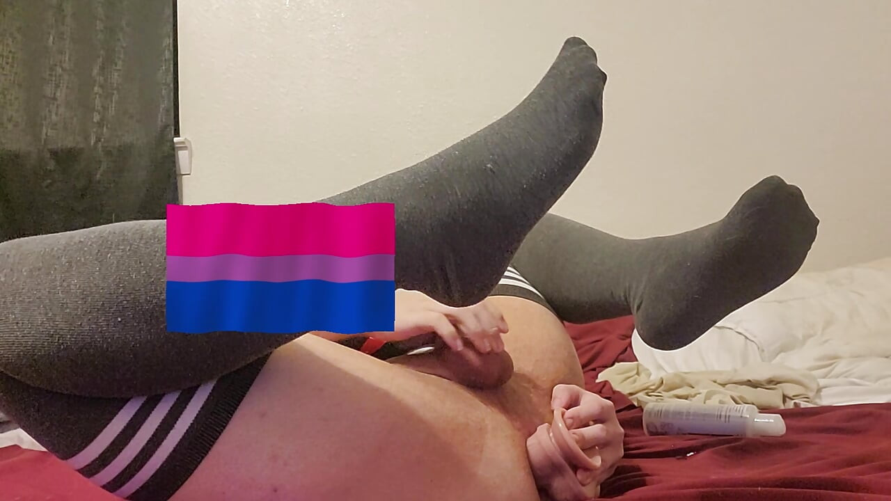 Jebanie mojego cycatego z moim nowym 11-calowym dildo