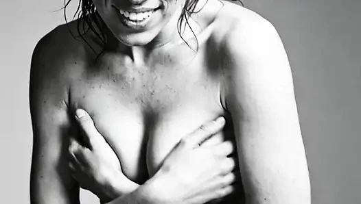 B&w Topless Photoshoot
