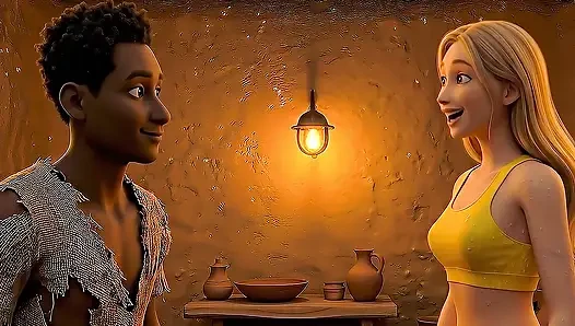 Woman lost in the desert get fucked by a stranger